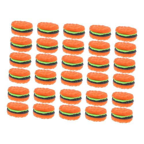 Tofficu 30 Stück Teiliges Hamburger Radiergummis für Niedliche Kawaii Schulmaterialien für Kindergarten und Klassenzimmer Kreative Schreibwaren und Belohnungen von Tofficu