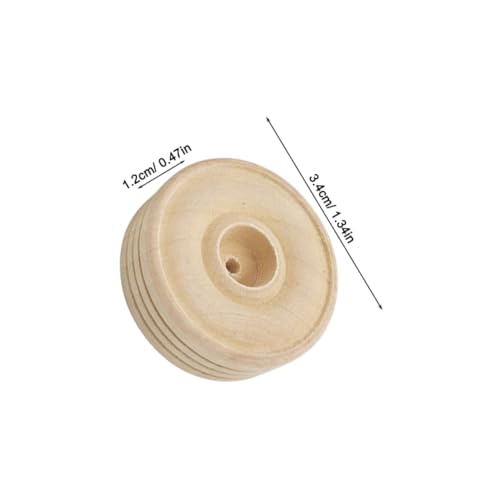 Tofficu 30 Stück Teiliges Runde Holzräder aus Massivem Buchenholz Vorgebohrte Spielzeugzubehör für DIY Bastelarbeiten Handgefertigte Kleine Räder für Modelle und Handwerk Tofficu 30 Stück Teiliges Runde Holzräder aus Massivem Buchenholz Vorgebohrte Spielzeugzubehör für DIY Bastelarbeiten Handgefertigte Kleine Räder für Modelle und Handwerk von Tofficu