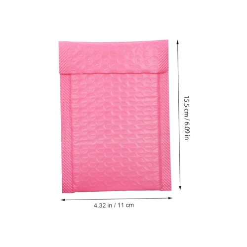 Tofficu 30 Stück Teiliges Selbstklebende Gepolsterte Luftpolstertaschen in Mädchenpink Stoßfeste Versandtaschen mit Blasenpolsterung Vielseitig für Schmuck Handwerk Kleine Gegenstände Tofficu 30 Stück Teiliges Selbstklebende Gepolsterte Luftpolstertaschen in Mädchenpink Stoßfeste Versandtaschen mit Blasenpolsterung Vielseitig für Schmuck Handwerk Kleine Gegenstände von Tofficu