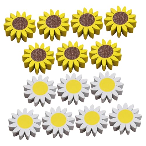 Tofficu 30 Stück Teiliges Sonnenblumen Holzperlen Natürliche DIY Holzperlen zum Basteln für Girlanden Schmuck Armbänder Halsketten Vielseitige Holzdeko für Kreative Zufällige Farbe Tofficu 30 Stück Teiliges Sonnenblumen Holzperlen Natürliche DIY Holzperlen zum Basteln für Girlanden Schmuck Armbänder Halsketten Vielseitige Holzdeko für Kreative Zufällige Farbe von Tofficu