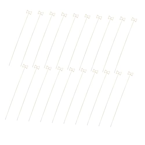Tofficu 30 Stück Tischkartenhalter: Draht-kartenhalter-clips, Metall-memo-clip Für Schreibtisch, Diy-fotoständer, Hochzeitsfeier, Büro, Tischnummern-dekoration von Tofficu