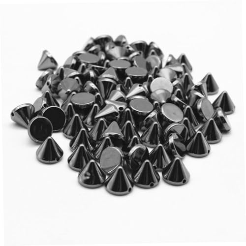 Tofficu 300 Stück DIY Cone Studs Nieten Handgenähte Punk Spikes für Kleidung Taschen Armbänder Flachrückige Metallspitzen Vielseitiges Bastelzubehör für Individuelle Schmuckgestaltung Tofficu 300 Stück DIY Cone Studs Nieten Handgenähte Punk Spikes für Kleidung Taschen Armbänder Flachrückige Metallspitzen Vielseitiges Bastelzubehör für Individuelle Schmuckgestaltung von Tofficu