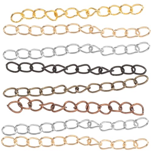 Tofficu 300 Stück Verlängerungsketten für und Armbänder DIY Schmuckherstellung Lange Ketten Einfache Handhabung für Kreative Projekte Tofficu 300 Stück Verlängerungsketten für und Armbänder DIY Schmuckherstellung Lange Ketten Einfache Handhabung für Kreative Projekte von Tofficu