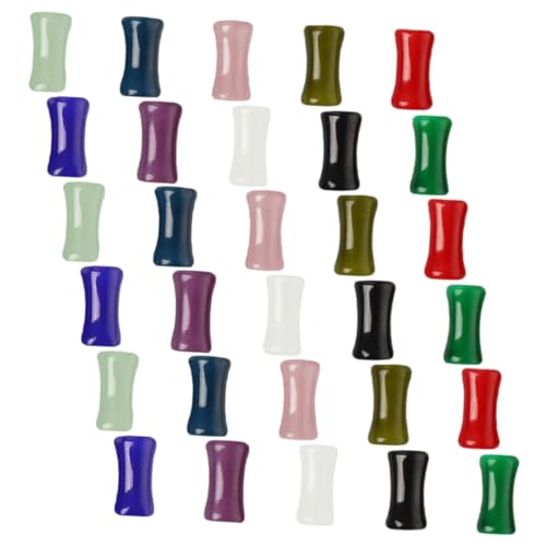 Tofficu 30Stücke Glasperlen Kleine Röhrenperlen Für DIY Schmuck Bastelzubehör Für Armbänder Und Halsketten Für Projekte Tofficu 30Stücke Glasperlen Kleine Röhrenperlen Für DIY Schmuck Bastelzubehör Für Armbänder Und Halsketten Für Projekte von Tofficu