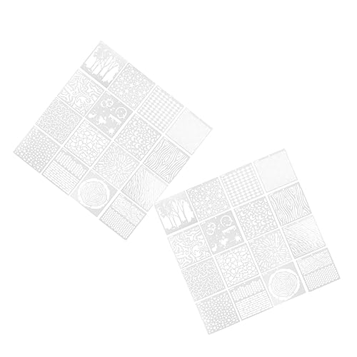 Tofficu 32Stücke Teiliges Wiederverwendbare Sprühfarbe Schablonen Malereischablonen für DIY Wandgestaltung Muster für Malprojekte und Heimdekoration Tofficu 32Stücke Teiliges Wiederverwendbare Sprühfarbe Schablonen Malereischablonen für DIY Wandgestaltung Muster für Malprojekte und Heimdekoration von Tofficu