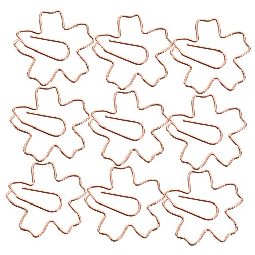 Tofficu 36 Stück Büroklammer-Lesezeichenhalter Notizbuch-Dekorationsclips Memo-Clips Schule buchklammer bücher halter Organisator aus Papier Lesezeichen-Clips Aluminiumlegierung von Tofficu