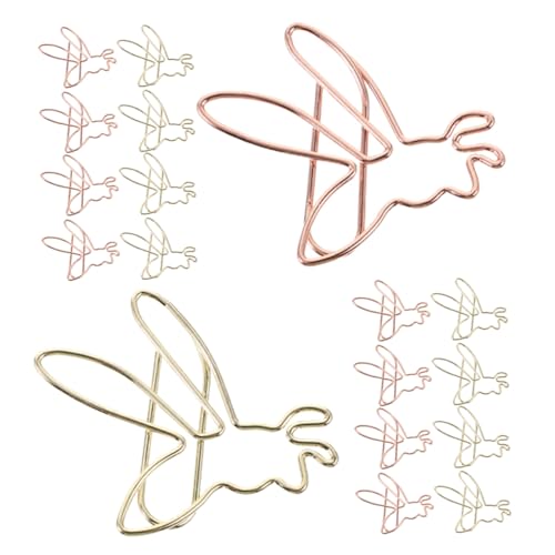 Tofficu 36 Stück Teiliges Bienen Büroklammern aus Metall Farbige Niedliche Bienen Form Stabile Notizbuch Paperclips Dekorative Büroklammern für Schule Einladungskarten und Tofficu 36 Stück Teiliges Bienen Büroklammern aus Metall Farbige Niedliche Bienen Form Stabile Notizbuch Paperclips Dekorative Büroklammern für Schule Einladungskarten und von Tofficu