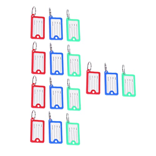 Tofficu 36 Stück Teiliges Kunststoff Schlüsselanhänger mit Etiketten Bunte Schlüsselkennzeichnung Stabile Schlüsselringe Beschriftbar für Schlüssel Gepäck und Schließfächer Tofficu 36 Stück Teiliges Kunststoff Schlüsselanhänger mit Etiketten Bunte Schlüsselkennzeichnung Stabile Schlüsselringe Beschriftbar für Schlüssel Gepäck und Schließfächer von Tofficu