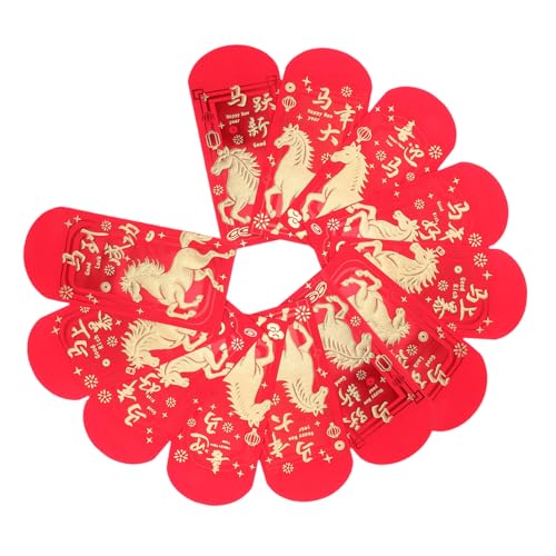 Tofficu 36 Stück roter umschlag des neuen jahres Hong Bao Umschlag Chinesisches Hongbao chinesischer Neujahrsumschläge rote umschläge mondneujahr Geldtasche zum chinesischen Neujahr Papier von Tofficu