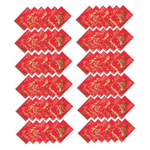 Tofficu 360 Stück Rote Umschläge Jahr Des Pferdes Kreative Hong Bao Mit Vietnamesischem Text Robuste Papierumschläge Für Chinesisches Neujahr Frühlingsfest Hochzeit Geburtstag von Tofficu