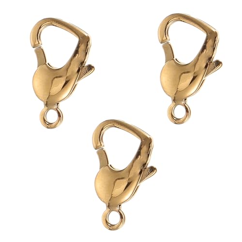 Tofficu 3Stücke Halskettenschnallen Für DIY Schmuckherstellung Hochwertige Verschlüsse Passend Für Armbänder Und Halsketten Zubehör Für Bastelprojekte von Tofficu