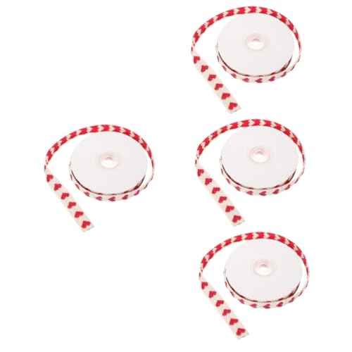 Tofficu 4 Rollen Herzförmiges Bastelband Rot Hochwertiges Strapazierfähiges Geschenkband für Diy Projekte Blumensträuße Verpackungen und Dekorationen Kunsthandwerk Ripsband für Tägliche Tofficu 4 Rollen Herzförmiges Bastelband Rot Hochwertiges Strapazierfähiges Geschenkband für Diy Projekte Blumensträuße Verpackungen und Dekorationen Kunsthandwerk Ripsband für Tägliche von Tofficu