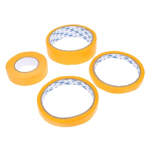 Tofficu 4 Rollen Teiliges Masking Tape Dekoratives Klebeband in Gelb Vielseitige Abdeckfolie Verschiedene Breiten für Basteln DIY Kunstprojekte und Kinderaktivitäten Tofficu 4 Rollen Teiliges Masking Tape Dekoratives Klebeband in Gelb Vielseitige Abdeckfolie Verschiedene Breiten für Basteln DIY Kunstprojekte und Kinderaktivitäten von Tofficu