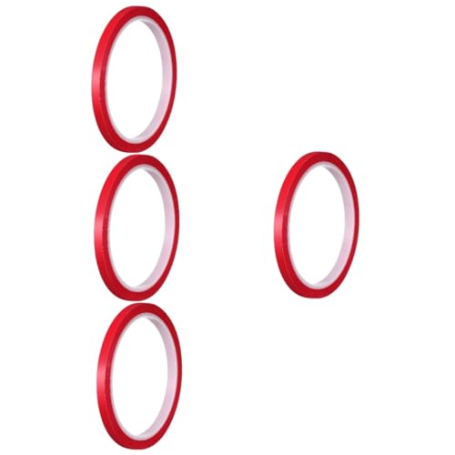 Tofficu 4 Rollen Zierstreifen Dekoband Auto Deko Klebeband Isolierband Dekoband Interieur Beige Bunt Für Auto Kabelband Auto Nadelstreifenband Polyester Rot Tofficu 4 Rollen Zierstreifen Dekoband Auto Deko Klebeband Isolierband Dekoband Interieur Beige Bunt Für Auto Kabelband Auto Nadelstreifenband Polyester Rot von Tofficu