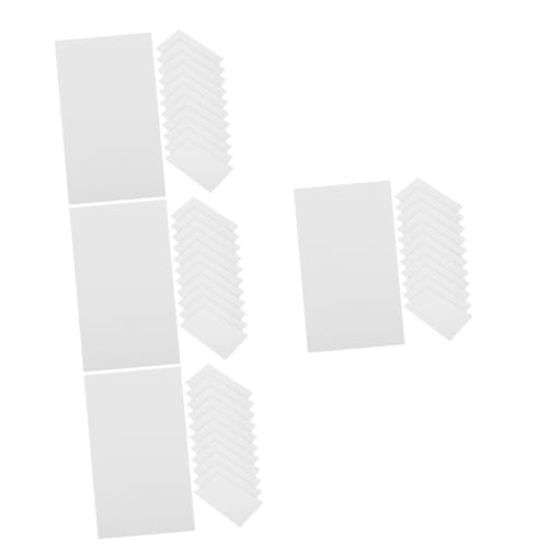 Tofficu 4 Sätze Blanko Karten Für Diy Projekte Basteln Notizen Und Vokabeltraining Glattes Für Einfaches Beschriften Für Kreative Ideen Und Tägliche Planung 200 Stück * 4 von Tofficu