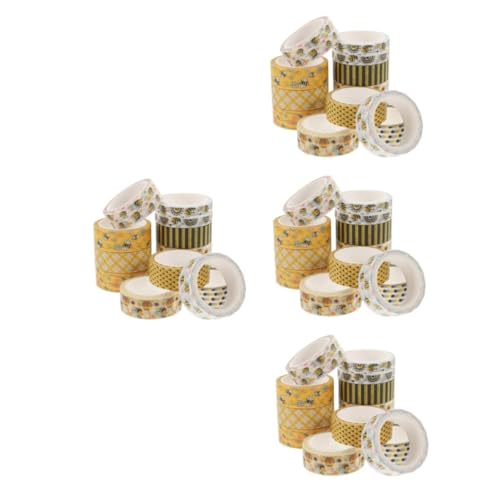 Tofficu 4 Sätze Blumenband Bienen Waben Blumen- Süßes Band Klebeband Für Scrapbooking Bastelband Scrapbooking -vorräte Diy Klebeband Aufkleber 12 Rollen * 4 Tofficu 4 Sätze Blumenband Bienen Waben Blumen- Süßes Band Klebeband Für Scrapbooking Bastelband Scrapbooking -vorräte Diy Klebeband Aufkleber 12 Rollen * 4 von Tofficu