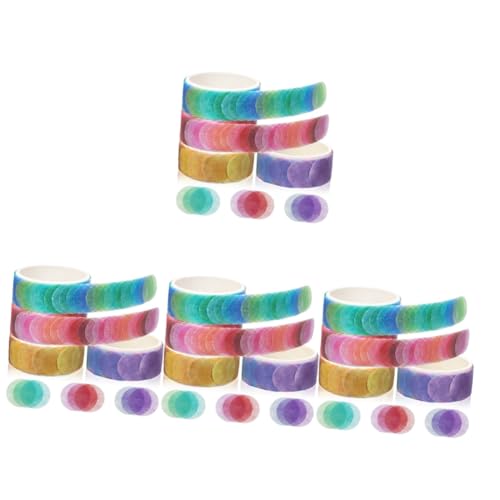 Tofficu 4 Sätze Fruchtzuckerbonbonaufkleber Scrapbooking -vorräte Sammelalbum Liefert Washi Tape Zeitschriftenzubehör Geschenkverpackungsband Papier 4 Rollen * 4 Tofficu 4 Sätze Fruchtzuckerbonbonaufkleber Scrapbooking -vorräte Sammelalbum Liefert Washi Tape Zeitschriftenzubehör Geschenkverpackungsband Papier 4 Rollen * 4 von Tofficu