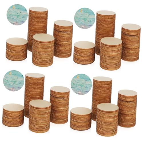 Tofficu 4 Sätze Holzscheibe Bastelmaterial Holzrohlinge Holzornament Holzstücke Groß Kreise Scheiben Für Anhänger Aus Holz Runde Holzverzierungen Holz Kreis Khaki 200 Stück * 4 Tofficu 4 Sätze Holzscheibe Bastelmaterial Holzrohlinge Holzornament Holzstücke Groß Kreise Scheiben Für Anhänger Aus Holz Runde Holzverzierungen Holz Kreis Khaki 200 Stück * 4 von Tofficu