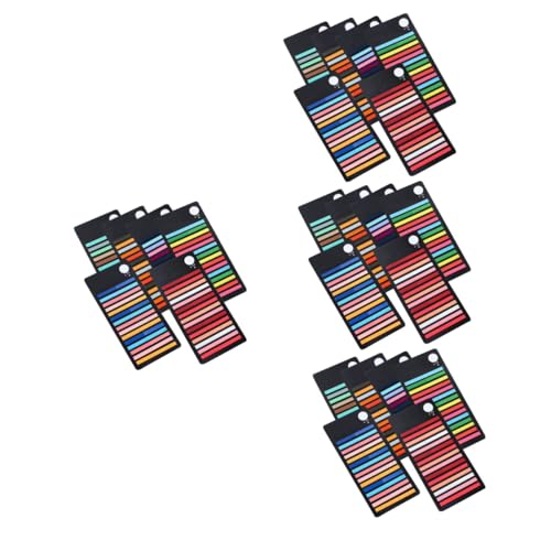 Tofficu 4 Sätze Mikro-haftnotizen Pads Stichworte Klebrig Buchseite Büromaterial Office Supplies Registerkarten Für Buchanmerkungen Lesestreifen Für Den Haushalt Das Haustier 6 Stück * 4 von Tofficu