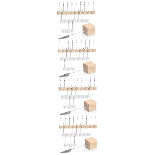 Tofficu 4 Sätze Notizmappe Empfangsbedarf Karten Fotohalter Für Tische Bildhalter Cliphalter Küchen Grußkartenhalter Tischnummernhalter Clips Tischschildhalter 20 Stück * 4 von Tofficu