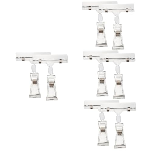Tofficu 4 Sätze Rotierender Preisordner Warenzeichenhalter Einzelhandel Preisschildhalter Clips The Namensetiketten Desktop-dekorationsclip Fotoclip Plastik Transparent 2 Stück * 4 Tofficu 4 Sätze Rotierender Preisordner Warenzeichenhalter Einzelhandel Preisschildhalter Clips The Namensetiketten Desktop-dekorationsclip Fotoclip Plastik Transparent 2 Stück * 4 von Tofficu