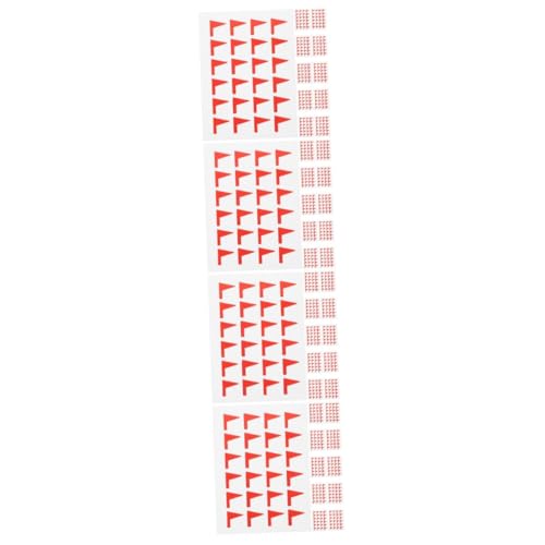 Tofficu 4 Sätze Selbstklebende Klassifizierungsaufkleber Diy Für Markierungen Wiederablösbare Sticker Für Büro Schule Und Zuhause Vielseitig Einsetzbar Einfache Anwendung 288 Stück * 4 von Tofficu