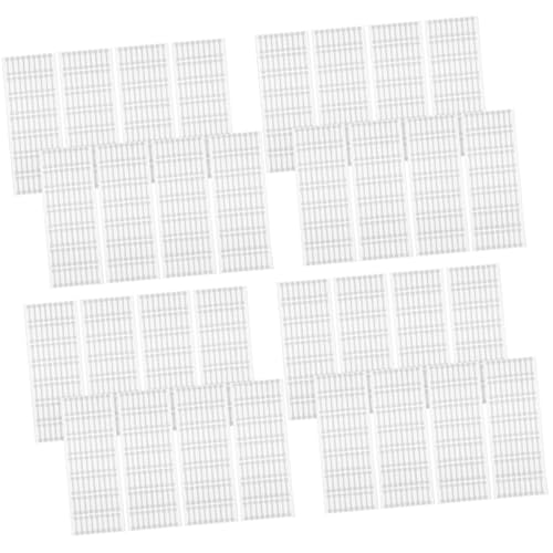 Tofficu 4 Sätze Siegelaufkleber Stichworte Du Wasserfester Etikettenaufkleber Verstärkung Band Aufkleber-etiketten Klebestreifen Silver Pvc Selbstklebend 500 Stück * 4 von Tofficu
