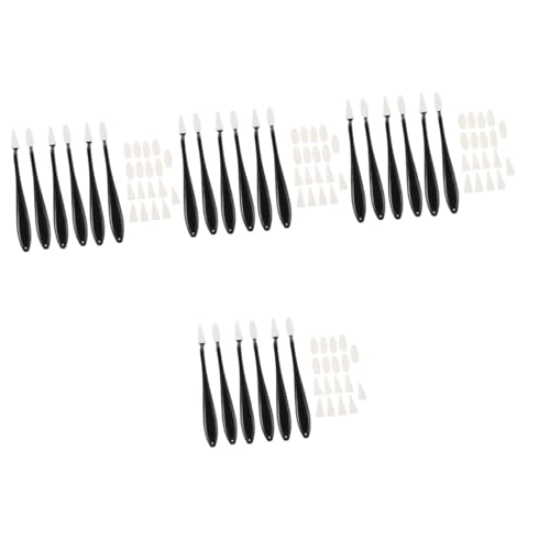Tofficu 4 Sätze Skizzieren Wischer Radierer Stift Eraser Pen Mini-mixer Textmarker Gel Werkzeug Zubehör Für Künstlerzeichnungen Gekneteten Radiergummi Zeichnen Schwamm Black 6 Stück * 4 von Tofficu