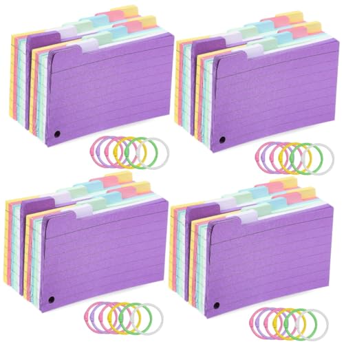 Tofficu 4 Sätze Spule Notizblock Farbige Karteikarten Mit Ring Inhaber Weiße Karteikarten Flash-karte Klingelt Beringt Karteikarten Mit Spiralbindung Aufzeichnen Chip Eisen 300 Blätter * 4 Tofficu 4 Sätze Spule Notizblock Farbige Karteikarten Mit Ring Inhaber Weiße Karteikarten Flash-karte Klingelt Beringt Karteikarten Mit Spiralbindung Aufzeichnen Chip Eisen 300 Blätter * 4 von Tofficu