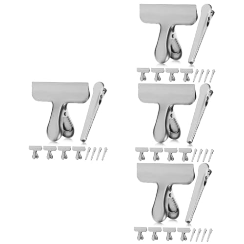 Tofficu 4 Sätze Teiliges Bag Clips Für Snacks Und Lebensmittel Starke Versiegelung Mit Zwei Clipgrößen Langlebig Und Rostfrei Einsetzbar Als Verschlussclips Für Beutel Und 10 Stück * 4 Tofficu 4 Sätze Teiliges Bag Clips Für Snacks Und Lebensmittel Starke Versiegelung Mit Zwei Clipgrößen Langlebig Und Rostfrei Einsetzbar Als Verschlussclips Für Beutel Und 10 Stück * 4 von Tofficu