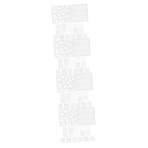 Tofficu 4 Sätze Teiliges Set Geometrische Schablonen Langlebigem Pet Wiederverwendbar Flexible Zeichenvorlagen Für Diy Bastelprojekte Leicht Zu Reinigen Für Kreative Wand Und 18 Stück * 4 Tofficu 4 Sätze Teiliges Set Geometrische Schablonen Langlebigem Pet Wiederverwendbar Flexible Zeichenvorlagen Für Diy Bastelprojekte Leicht Zu Reinigen Für Kreative Wand Und 18 Stück * 4 von Tofficu