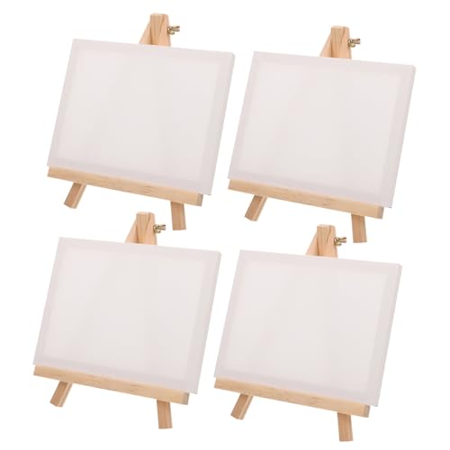 Tofficu 4 Sets Mini Malstaffeleien Für Leinwandtafeln Zum Malen Staffeleiständer Zum Malen Von Leinwänden Kits Große Tragbare Staffelei Quadratische Zum Tofficu 4 Sets Mini Malstaffeleien Für Leinwandtafeln Zum Malen Staffeleiständer Zum Malen Von Leinwänden Kits Große Tragbare Staffelei Quadratische Zum von Tofficu