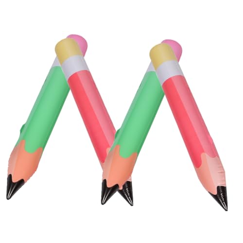Tofficu 4 Stück Aufblasbarer Pvc-bleistift, Party-dekoration, Klassenzimmer-bleistift-ballon, Schulanfang-dekoration, Riesiger Aufblasbarer Bleistift-ballon, Party- Tofficu 4 Stück Aufblasbarer Pvc-bleistift, Party-dekoration, Klassenzimmer-bleistift-ballon, Schulanfang-dekoration, Riesiger Aufblasbarer Bleistift-ballon, Party- von Tofficu