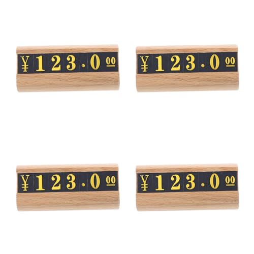 Tofficu 4 Stück Desktop-preisschild Preisgestaltung Standblock-kit Preisauslagen Verkaufsständer Zur Preisauszeichnung Thekenständer Zur Preisauszeichnung Label-verkaufspreise Holz Khaki Tofficu 4 Stück Desktop-preisschild Preisgestaltung Standblock-kit Preisauslagen Verkaufsständer Zur Preisauszeichnung Thekenständer Zur Preisauszeichnung Label-verkaufspreise Holz Khaki von Tofficu