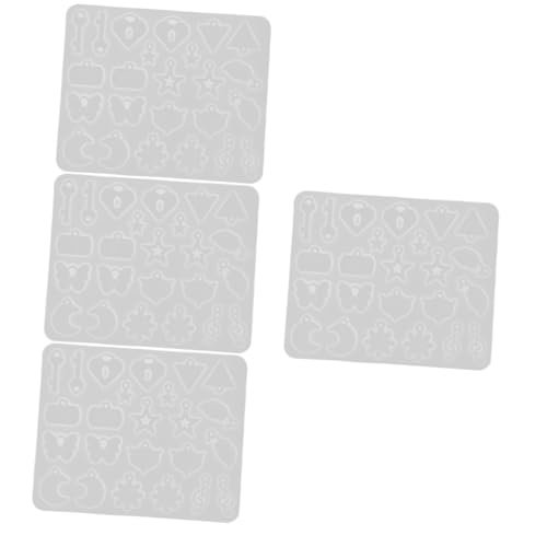 Tofficu 4 Stück Epoxidharz Ohrringe Silikonform Diy Schmuckherstellung Vielseitige Silikonformen für Designs Sicher und Hautfreundlich für Harz und Einzigartige und Ergebnisse Erzielen Tofficu 4 Stück Epoxidharz Ohrringe Silikonform Diy Schmuckherstellung Vielseitige Silikonformen für Designs Sicher und Hautfreundlich für Harz und Einzigartige und Ergebnisse Erzielen von Tofficu