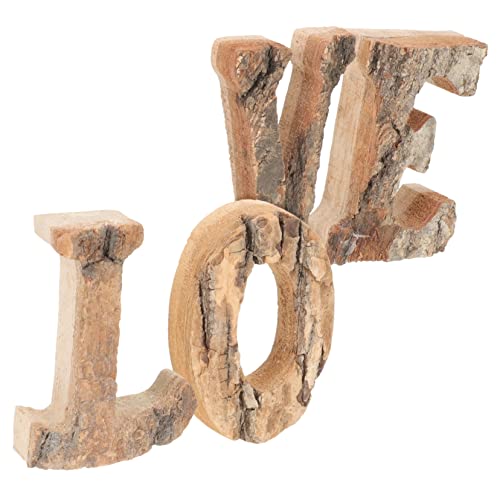 Tofficu 4 Stück Holz Natürliche Holzornamente für Romantische Anlässe Hochzeitsdekoration Tischdeko Diy Wohnaccessoires Rustikaler Charme Tofficu 4 Stück Holz Natürliche Holzornamente für Romantische Anlässe Hochzeitsdekoration Tischdeko Diy Wohnaccessoires Rustikaler Charme von Tofficu