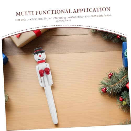 Tofficu 4 Stück Interaktive Weihnachts-schneemann Kugelschreiber mit Boxarmen Lustige Stressabbau Stifte Kompakte Gel-tinten Stifte für Schule Büro Geschenkidee und Weihnachtsfeier Tofficu 4 Stück Interaktive Weihnachts-schneemann Kugelschreiber mit Boxarmen Lustige Stressabbau Stifte Kompakte Gel-tinten Stifte für Schule Büro Geschenkidee und Weihnachtsfeier von Tofficu