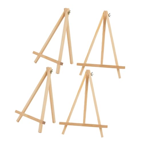 Tofficu 4 Stück Lackierständer Anzeige Mini Tisch Malerei Kleinkinder malstaffelei für kleine staffelei Dreibeinstativ Lackierregale Staffeleien zum Malen für hölzern Khaki Tofficu 4 Stück Lackierständer Anzeige Mini Tisch Malerei Kleinkinder malstaffelei für kleine staffelei Dreibeinstativ Lackierregale Staffeleien zum Malen für hölzern Khaki von Tofficu