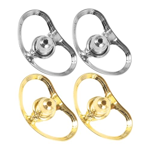 Tofficu 4 Stück Silber Creolen Silber Ohrring Verschlüsse Creolen Ohrring Verschlüsse Für Verschlüsse Silber Ohrstecker Ohrring Verschlüsse Ohrring Sicherheitsverschlüsse Vergoldete Tofficu 4 Stück Silber Creolen Silber Ohrring Verschlüsse Creolen Ohrring Verschlüsse Für Verschlüsse Silber Ohrstecker Ohrring Verschlüsse Ohrring Sicherheitsverschlüsse Vergoldete von Tofficu
