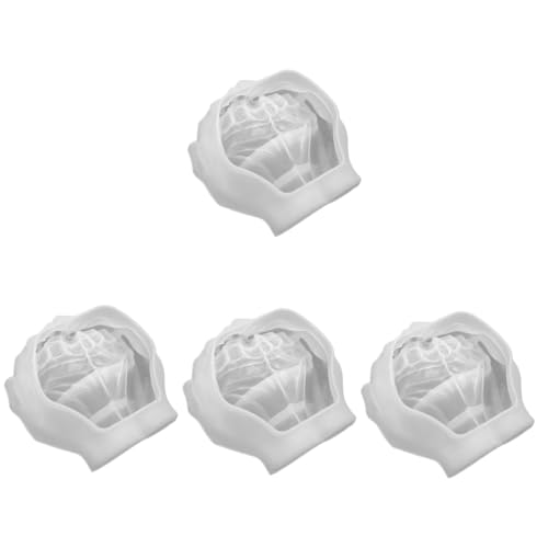 Tofficu 4 Stück Silicone Hand Form Gießform Handgeformte Silikonform für Diy Projekte Einfach zu Reinigen für Epoxidharz Bastelarbeiten und Praktische Anwendungen von Tofficu