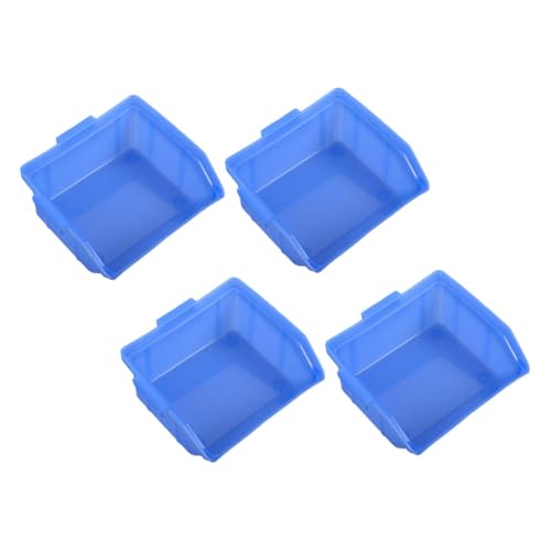 Tofficu 4 Stück Stapelbare Kunststoffboxen Praktische Organizer für Büro für Zubehör Effiziente Aufbewahrungslösung Tofficu 4 Stück Stapelbare Kunststoffboxen Praktische Organizer für Büro für Zubehör Effiziente Aufbewahrungslösung von Tofficu