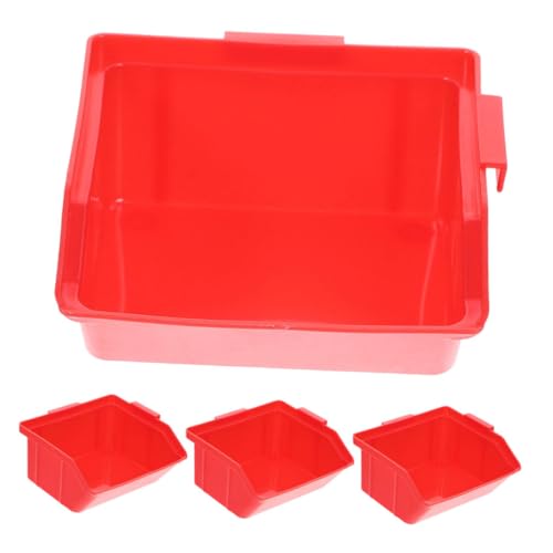 Tofficu 4 Stück Teile Box Behälter Veranstalter Mülleimer Organisatoren Tool-organizer Lager Lagerplätze Lagerorganisator Hardware-organizer Hardware-speicher-organizer Rot Abs Tofficu 4 Stück Teile Box Behälter Veranstalter Mülleimer Organisatoren Tool-organizer Lager Lagerplätze Lagerorganisator Hardware-organizer Hardware-speicher-organizer Rot Abs von Tofficu