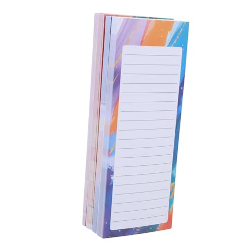 Tofficu 4 Stück Teiliges Abreißbares Langes Haftnotiz mit Starkem Tragbarer Alltags Planer für Notizen To Do Listen und Skizzen Vielseitiges Memo Pad mit Klebender Rückseite für Büro und Tofficu 4 Stück Teiliges Abreißbares Langes Haftnotiz mit Starkem Tragbarer Alltags Planer für Notizen To Do Listen und Skizzen Vielseitiges Memo Pad mit Klebender Rückseite für Büro und von Tofficu