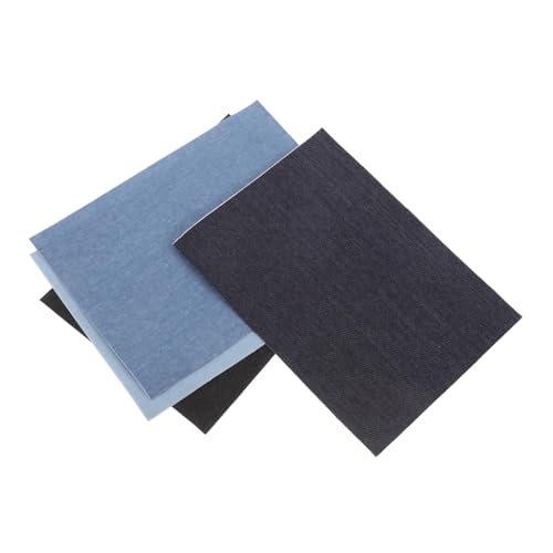 Tofficu 4 Stück Teiliges Denim Reparaturset Selbstklebende Jeans Patches für Löcher Reparatur Innen Außen Vielseitige Stoffflicken für Hosen Jacken Taschen Dezente Farbtöne Hellblau Tofficu 4 Stück Teiliges Denim Reparaturset Selbstklebende Jeans Patches für Löcher Reparatur Innen Außen Vielseitige Stoffflicken für Hosen Jacken Taschen Dezente Farbtöne Hellblau von Tofficu