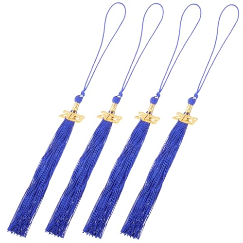 Tofficu 4 Stück Teiliges Doktorhut Quasten mit Anhänger Blaue Polyester Abschluss Tassel für Bachelor Doktor Leichtes Dekorationszubehör für Schulabschluss und Feiern Tofficu 4 Stück Teiliges Doktorhut Quasten mit Anhänger Blaue Polyester Abschluss Tassel für Bachelor Doktor Leichtes Dekorationszubehör für Schulabschluss und Feiern von Tofficu