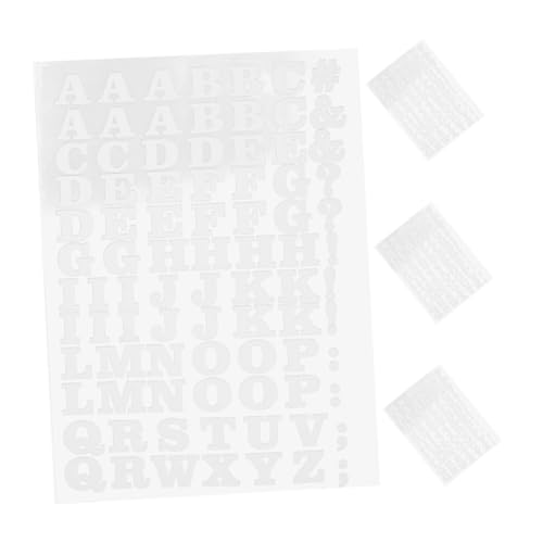 Tofficu 4 Stück Teiliges Heat Transfer Vinyl Buchstaben und Selbstklebende Iron Transfers Langlebige Applikationen für DIY T Shirts Vielseitig für Stoffdekoration und Kleidung Tofficu 4 Stück Teiliges Heat Transfer Vinyl Buchstaben und Selbstklebende Iron Transfers Langlebige Applikationen für DIY T Shirts Vielseitig für Stoffdekoration und Kleidung von Tofficu