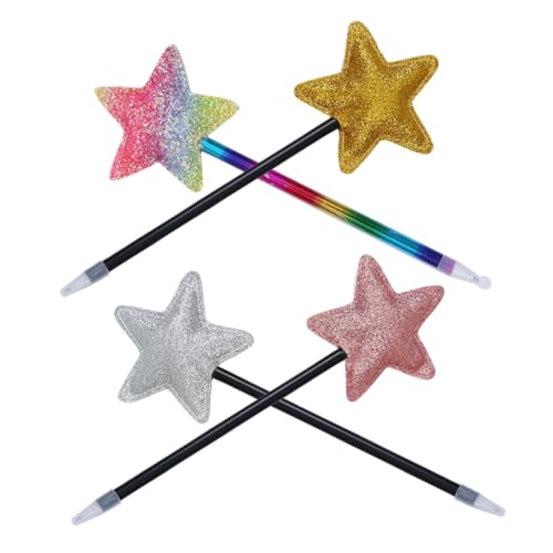Tofficu 4 Stück Teiliges Kugelschreiber mit Sternmotiv Schwarze Gel Kugelschreiber für Schüler und Büro Glattes Schreiben für Schule Büro Party und Alltag Handliche Schreibstifte Tofficu 4 Stück Teiliges Kugelschreiber mit Sternmotiv Schwarze Gel Kugelschreiber für Schüler und Büro Glattes Schreiben für Schule Büro Party und Alltag Handliche Schreibstifte von Tofficu