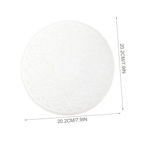 Tofficu 4 Stück Teiliges Mandala Untersetzer Silikonform Rundes Epoxidharz Gießform DIY Cup Pad Mold für Kreative Harzkunst Handwerk Langlebig und Verschleißfest Tofficu 4 Stück Teiliges Mandala Untersetzer Silikonform Rundes Epoxidharz Gießform DIY Cup Pad Mold für Kreative Harzkunst Handwerk Langlebig und Verschleißfest von Tofficu