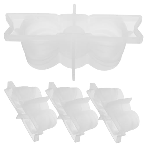 Tofficu 4 Stück Teiliges Schleifen-kerzenhalter Silikonform für DIY Resin-handwerk Wiederverwendbare Langlebige Gießform für Aromatische Kerzen und Dekorative Kerzenständer Einfach zu Tofficu 4 Stück Teiliges Schleifen-kerzenhalter Silikonform für DIY Resin-handwerk Wiederverwendbare Langlebige Gießform für Aromatische Kerzen und Dekorative Kerzenständer Einfach zu von Tofficu