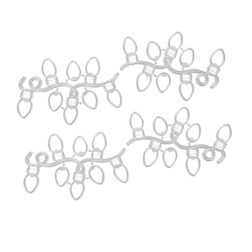Tofficu 4 Stück Teiliges Weihnachts-stanzformen aus Karbonstahl Präzise Präge Schneidemotive für Scrapbooking DIY Karten Papierkunst Vielseitig Einsetzbar und Langlebig Tofficu 4 Stück Teiliges Weihnachts-stanzformen aus Karbonstahl Präzise Präge Schneidemotive für Scrapbooking DIY Karten Papierkunst Vielseitig Einsetzbar und Langlebig von Tofficu
